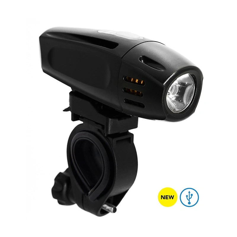 USB Rechargeable LED Bike Head Light for Safety Cycling (HLT-004)