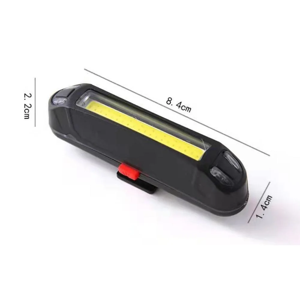 Bicycle Light Rechargeable Flashlight Bicycle LED Cycling Strong Light USB Bike Light Wbb20902