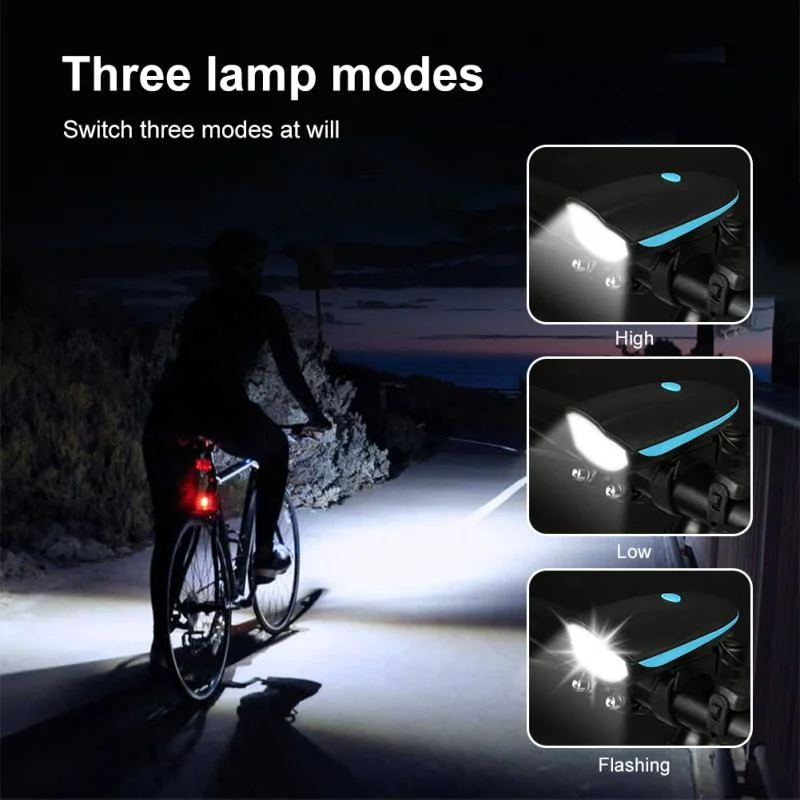 Rechargeable Cycling Lamp Flashlight Headlight Bicycle Accessories Bike Light