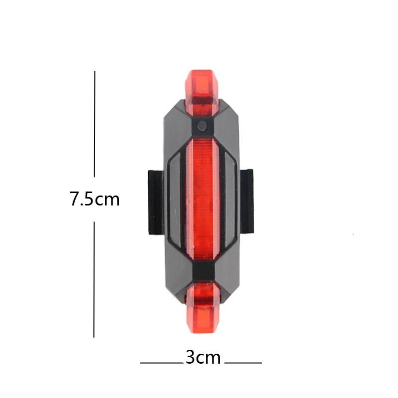 Bike LED Head Lights Front Tail Spoke Clip Mountain Very Bright Balls for Rubber Band Portable High Lumen Flat Bicycle Light