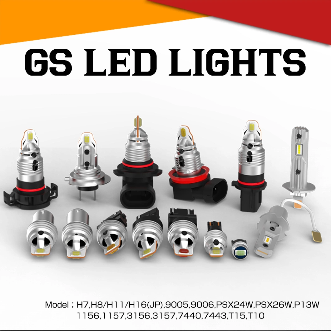 Gview GS 20W 12-18V H1 H3 H7 H8 H11 9005 9006 PSX24W PSX26W Auto Lighting Systems car led fog lights super bright csp led chip