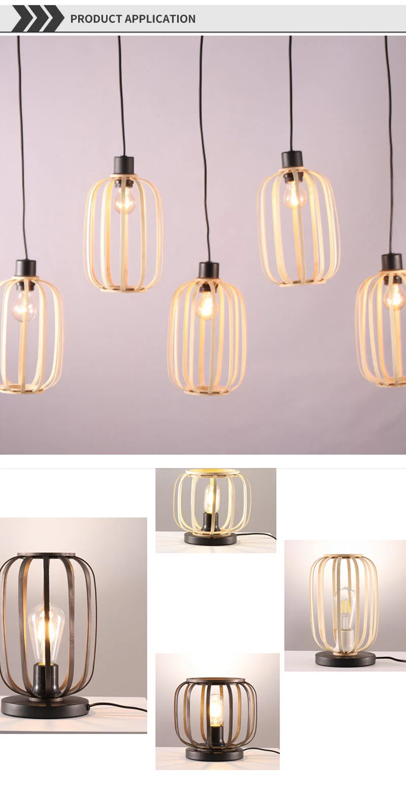 Rattan or Bamboo Lamp Shade Covers Rectangular&Cone Shape Cloth Lampshade E27 E14 Lighting Accessories