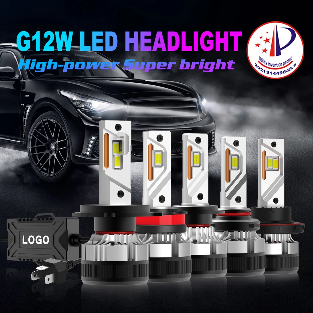 G-View G12W Super Bright 130W Car LED Headlight Bulb H11 H7 H4 H13 9005 9006 Auto LED Bulbs Headlights
