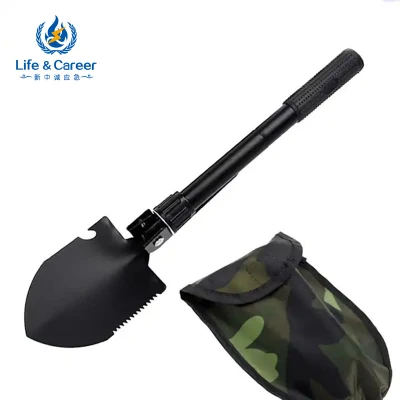 Multifunctional Outdoor Adventure Gear Folding Portable Shovel Car Tool Fishing and Planting Spade
