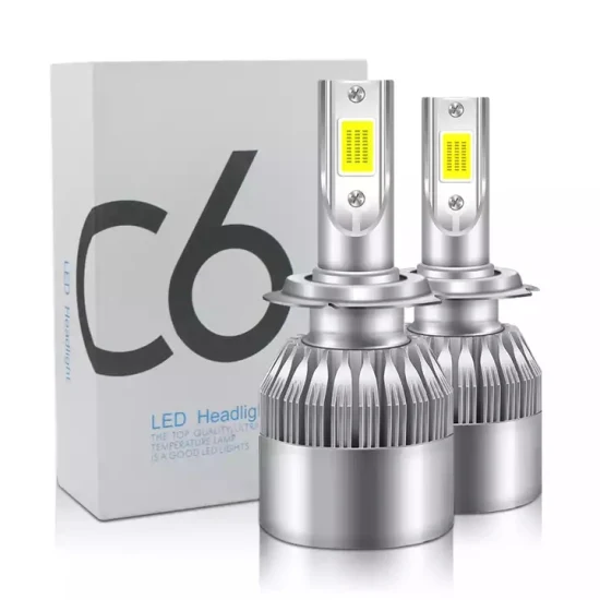 C6 LED Car LED Headlight 8000lm H3 H4 H7 H11